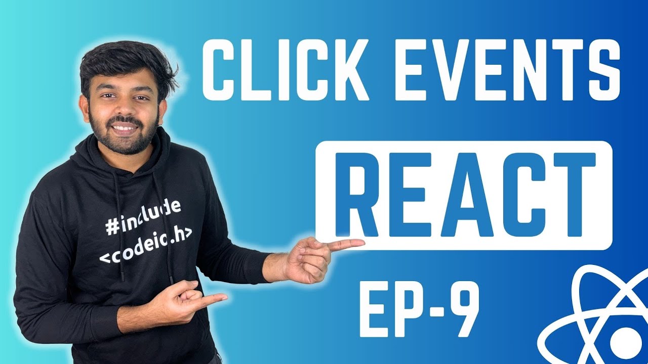 Click events in React | React Ep-9 | code io - Tamil