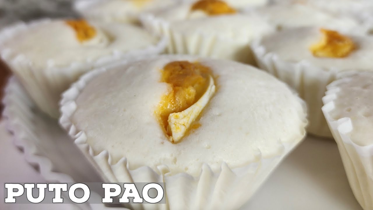 PUTO PAO with Chicken Filling & Salted Egg Toppings Recipe #sarapmsj #food