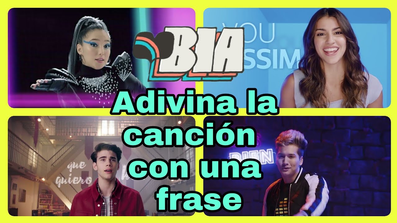 Adivina la canción con una frase - Nivel BIA 