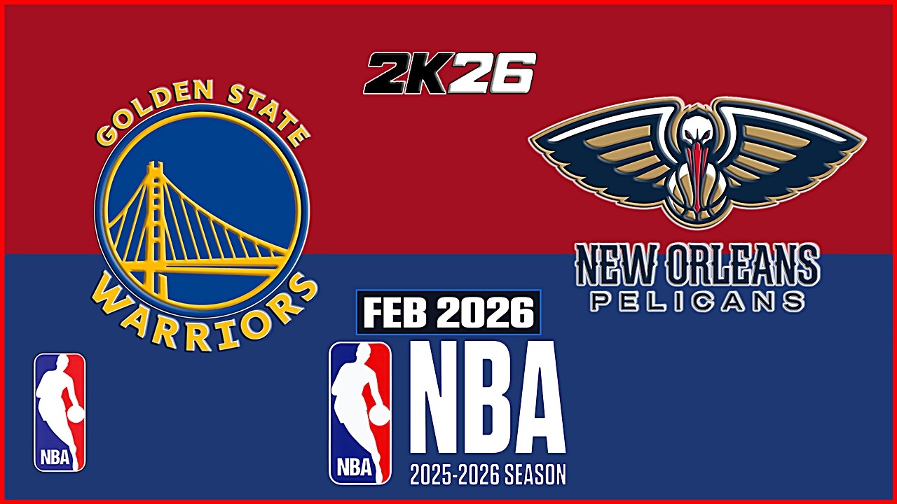 WARRIORS  vs  PELICANS  | NBA 4TH QUARTER Highlights | pelicans vs warriors | NBA 2K26 |