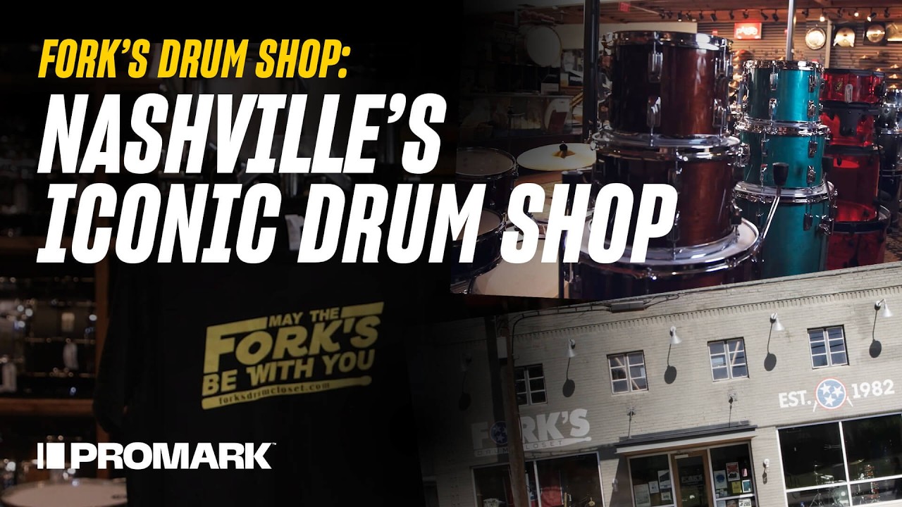 An Inside Look at Nashville's Most Iconic Drum Shop: Fork's Drum Closet