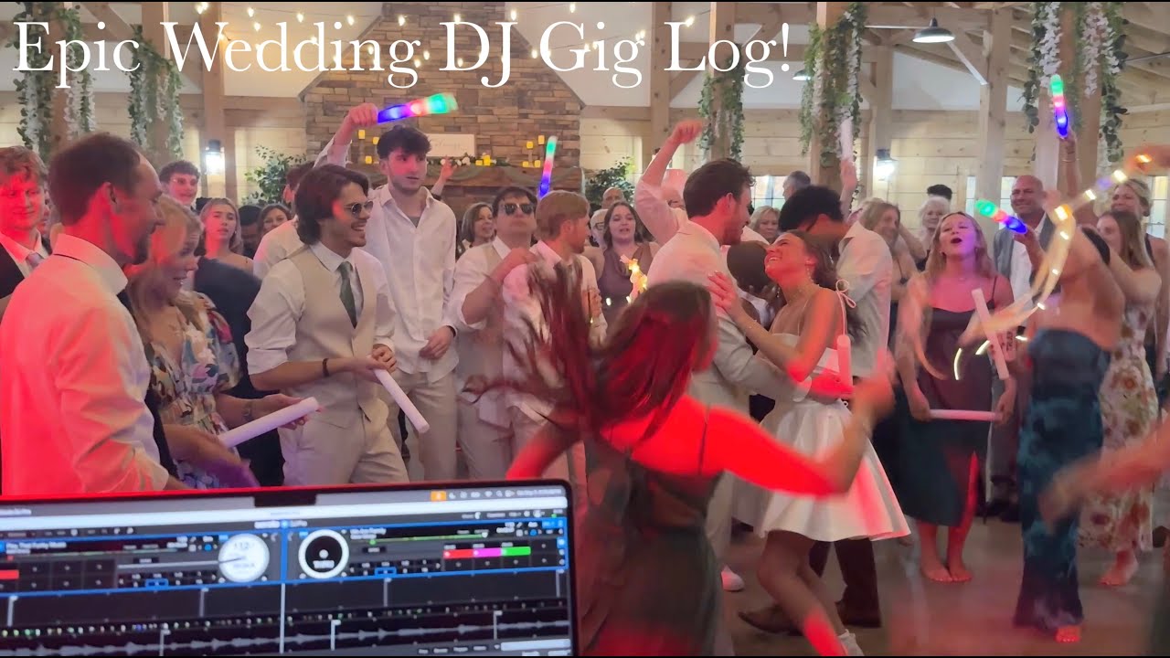 Wedding DJ Gig Log at The Legacy Barn in North Branch Michigan!