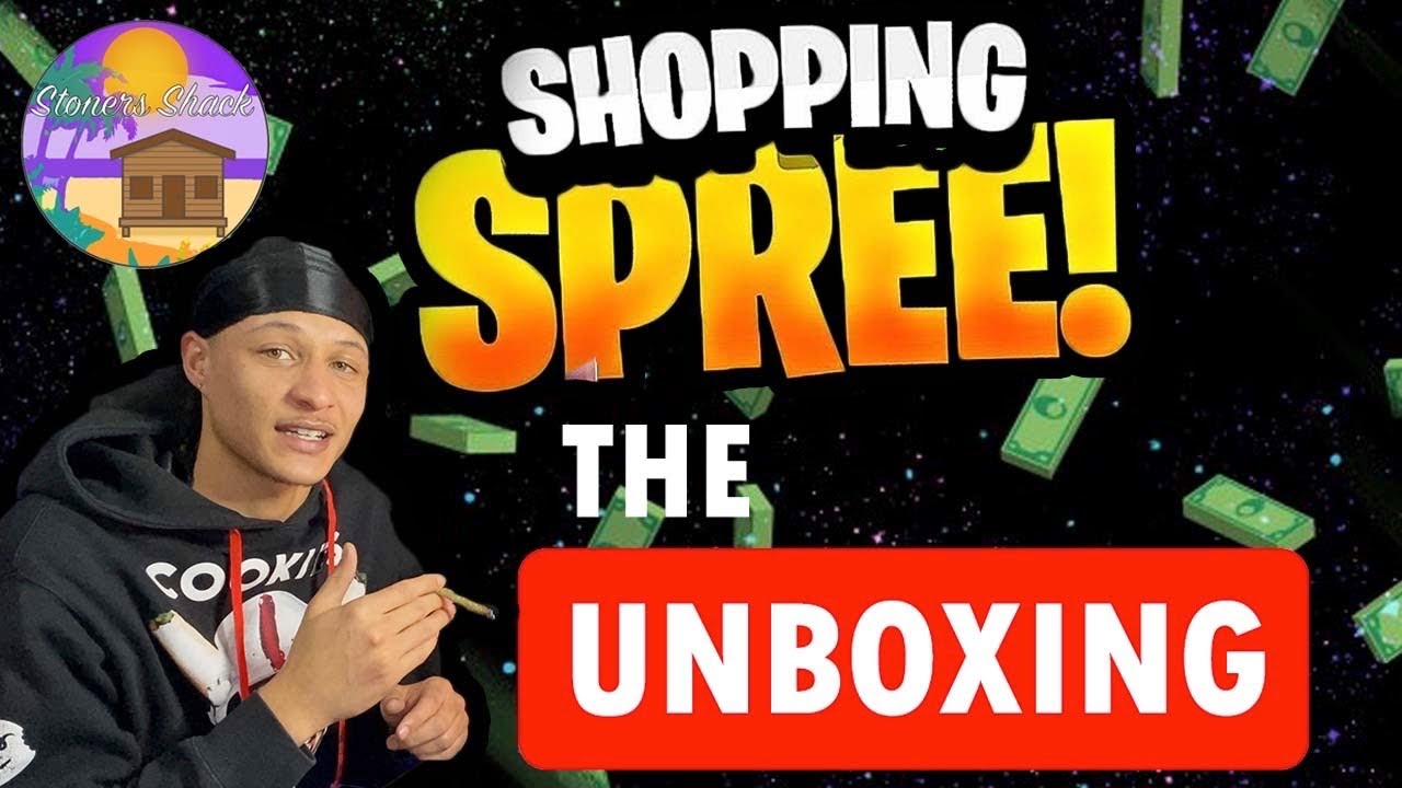 STONER SHACK SHOPPING SPREE UNBOXING 🤑🛒 |SPACEBOYZ