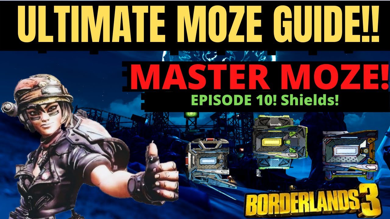 THESE are the BEST shields for Moze!! | Ultimate Moze Guide episode 10 | Borderlands 3