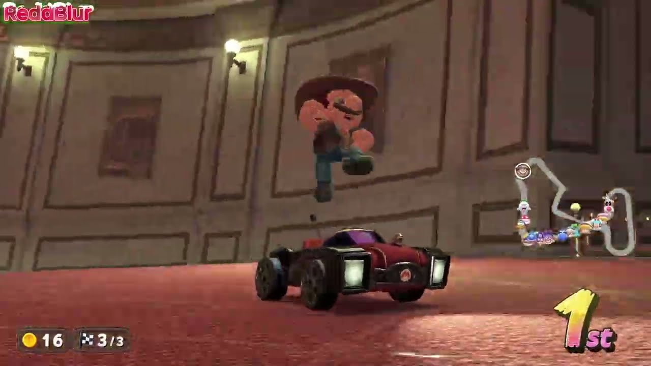 Can I get 3 stars? Leaf Cup Mario Kart World 100cc
