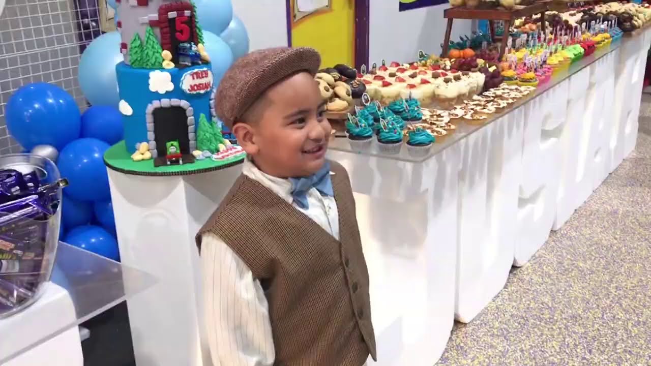 Trey's Birthday Surprise - Happy 5th Birthday son!