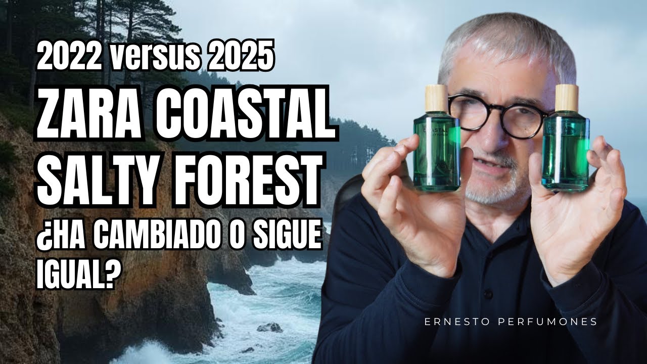 &iexcl;EL MISMO PERFUME...! &iquest;O NO? ZARA COASTAL SALTY FOREST: CARA A CARA (2022 versus 2025) #perfume