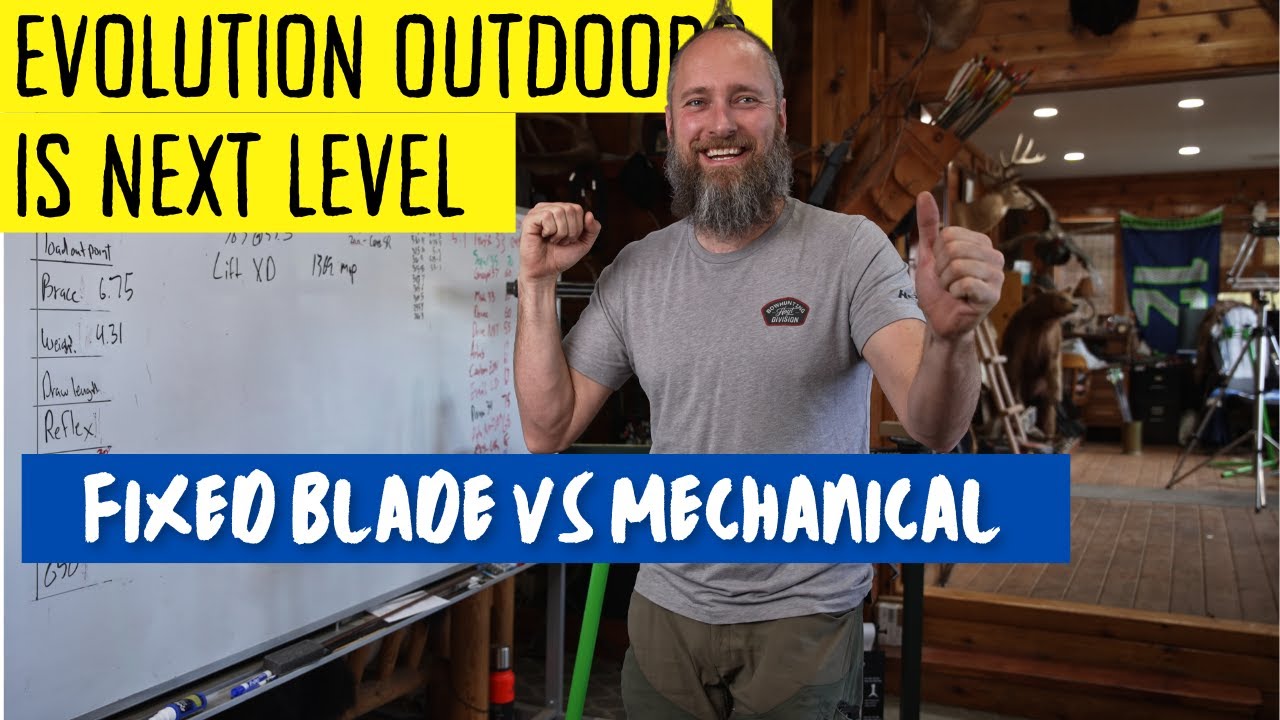 Is this a mechanical and a fixed blade? (Evolution outdoors)