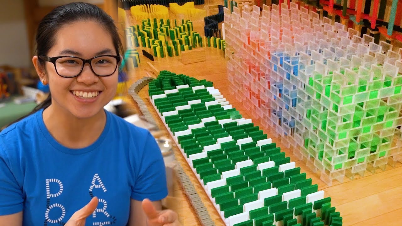 My BIGGEST, HARDEST DOMINO FAIL! (#AskHevesh5)