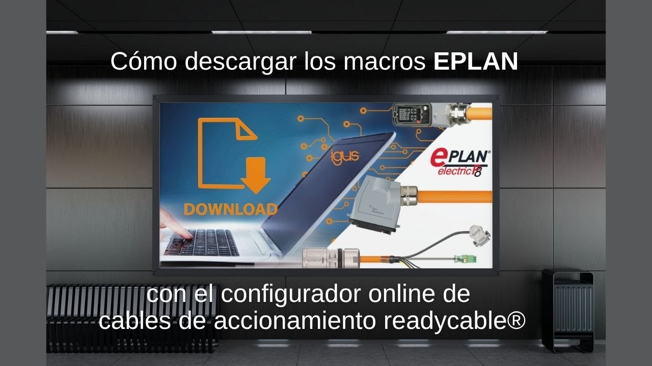 Vídeo tutorial descarga macros EPLAN configurador online