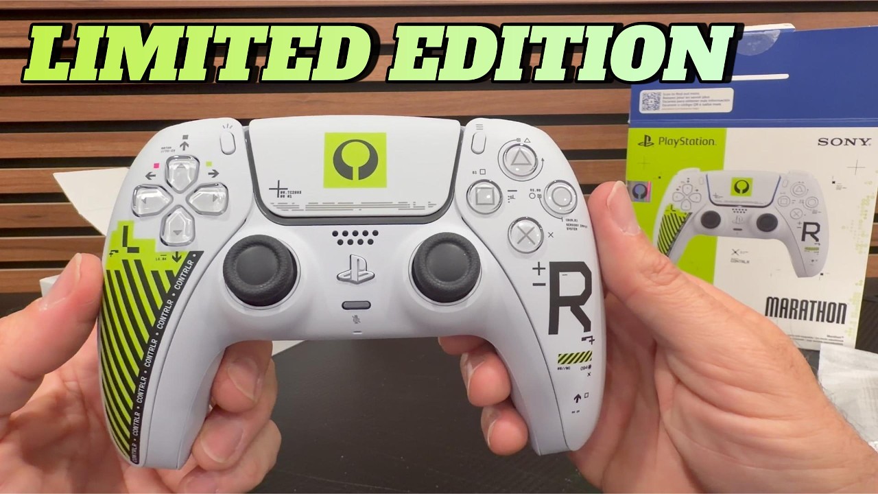 Sony's NEW PS5 Marathon Limited Edition Controller