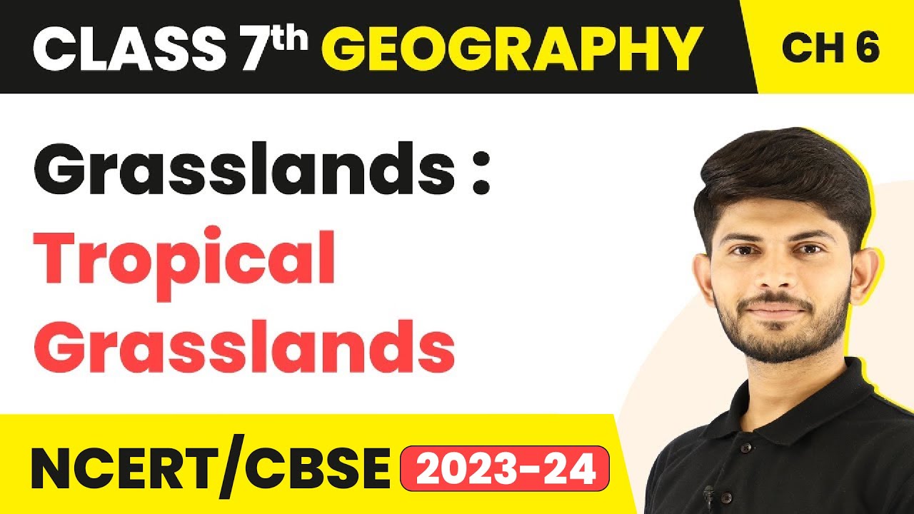 Grasslands : Tropical Grasslands - Natural Vegetation and Wildlife | Class 7 Geography