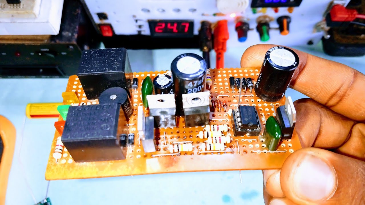 Over and Under Voltage AC Protection Circuit: How to build an Over/Under Voltage protection circuit