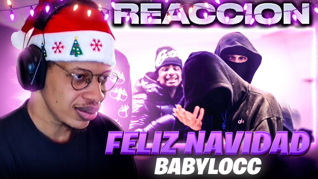 WhiteAishan reacciona a BABYLOCC - FELIZ NAVIDAD / KRAMPUS AH LLEGADO (Video Oficial) #spanishdrill