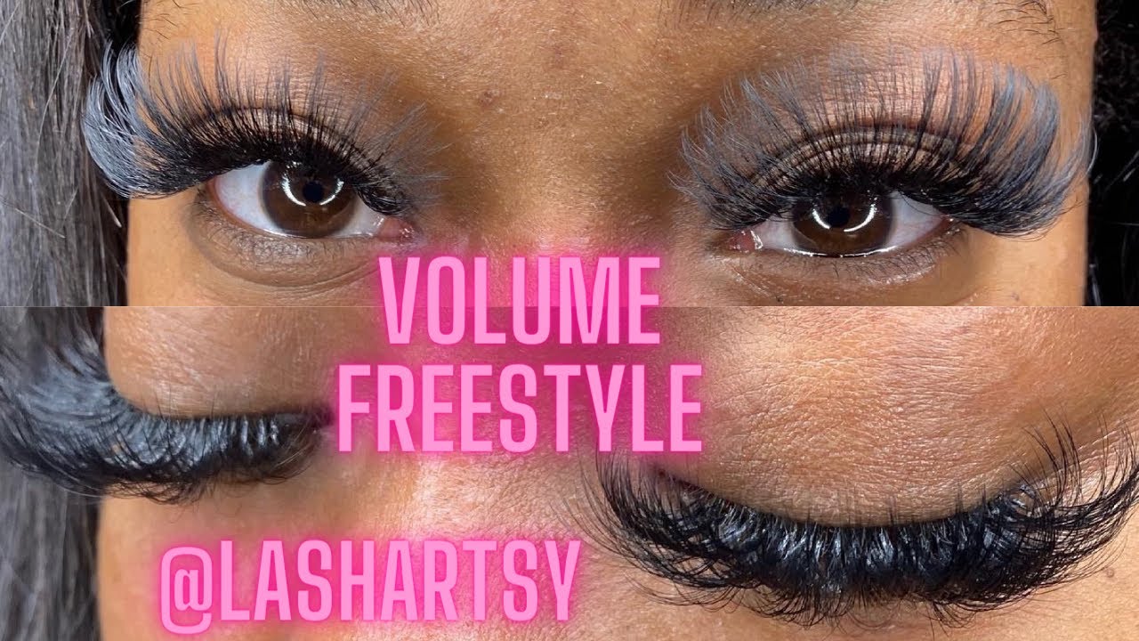 Wispy Volume Freestyle 21mm | Layering Tape Method | Lash With Me | FT Soco Lash
