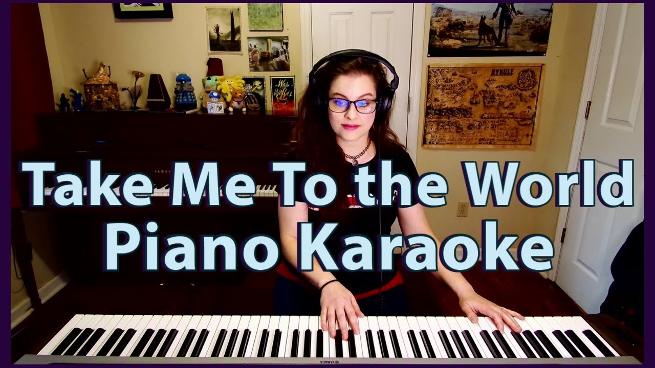 Take Me To The World Piano Accompaniment Karaoke Sondheim Evening Primrose
