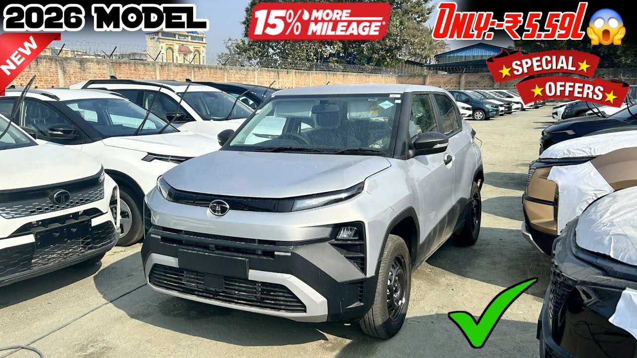 2026 Tata Punch Facelift 2nd Base Model 🔥😱 || Tata Punch Facelift Pure CNG 2nd Base Model 2026 🤯