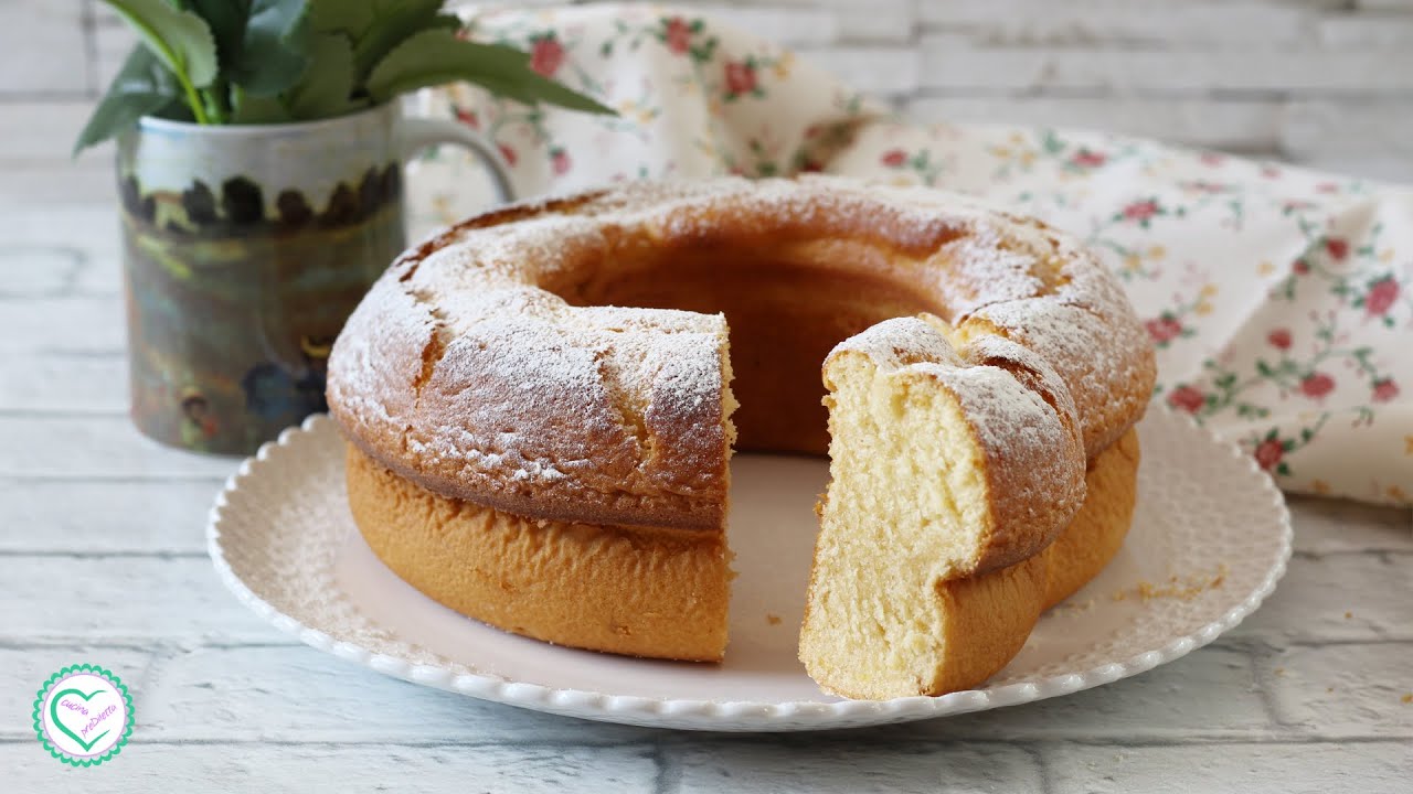 CIAMBELLA AL LATTE con latte condensato
