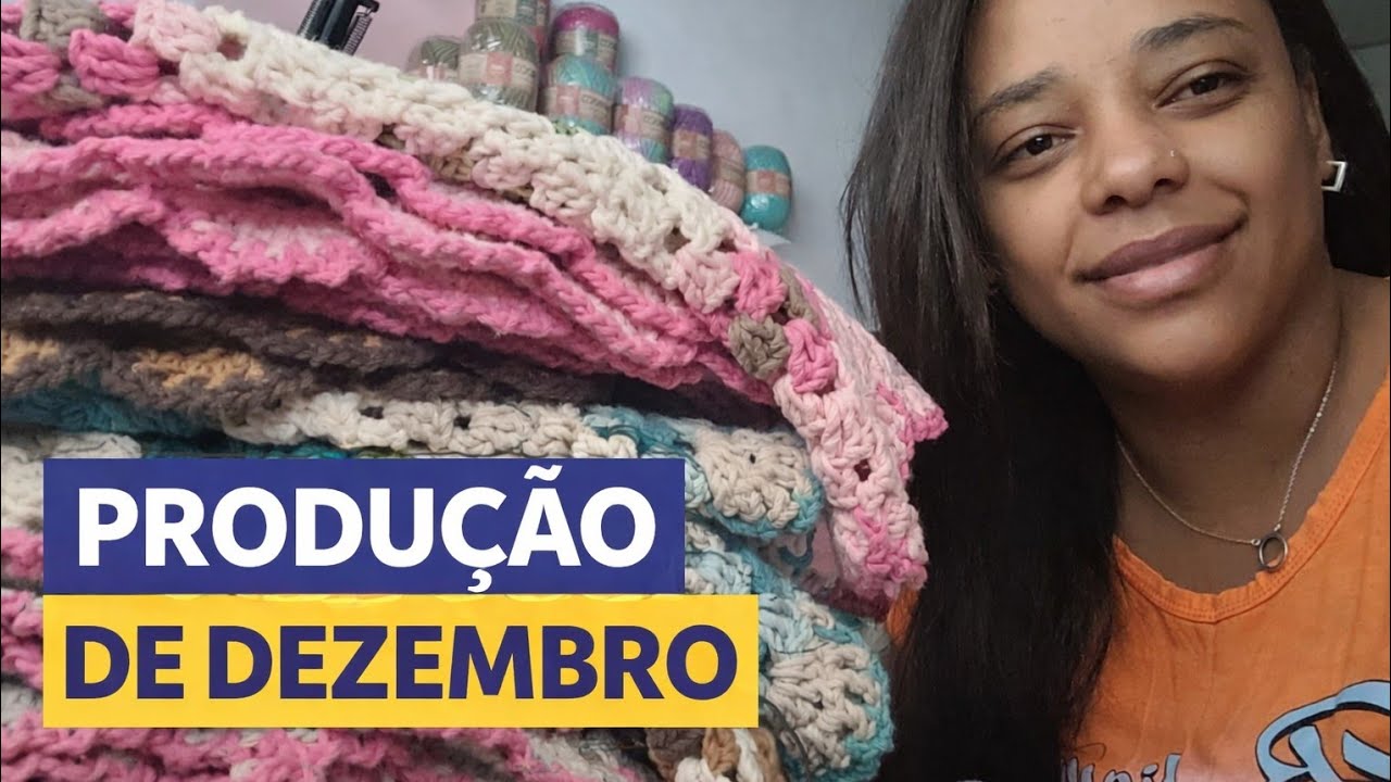 🎯MINHA PRODUÇÃO DE CROCHÊ | DEZEMBRO 2025 🧶✨