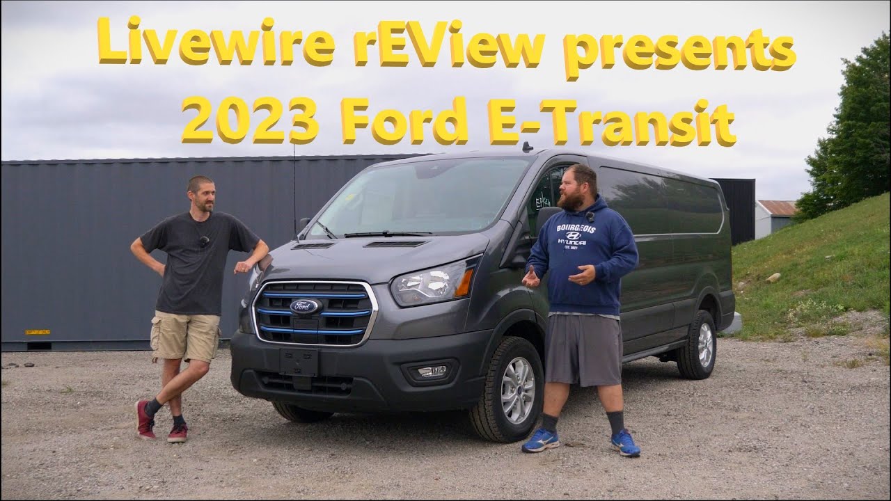 2023 Ford E Transit Electric T350 Van Review