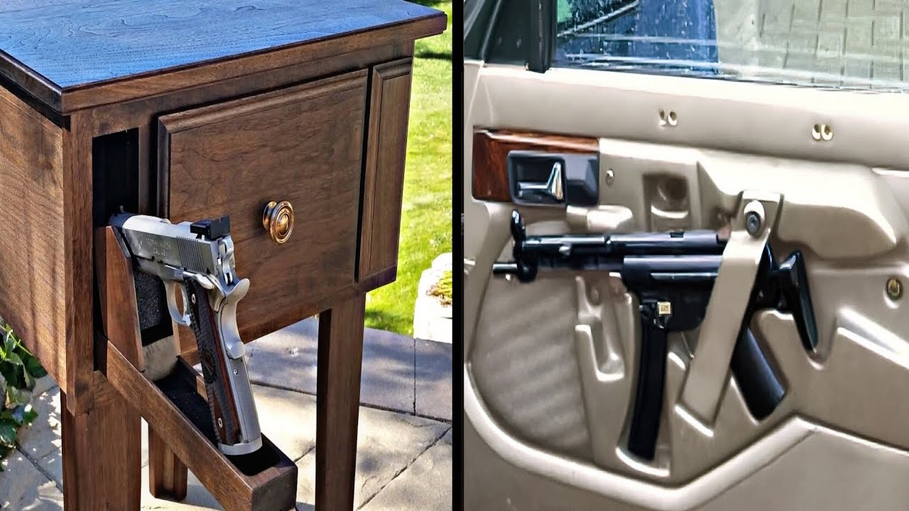 Secret Places To Hide Guns | Haider Tech