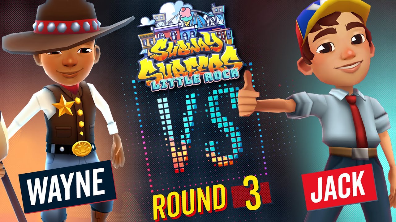 Subway Surfers Versus | Wayne VS Jack | Little Rock - Round 3 | SYBO TV