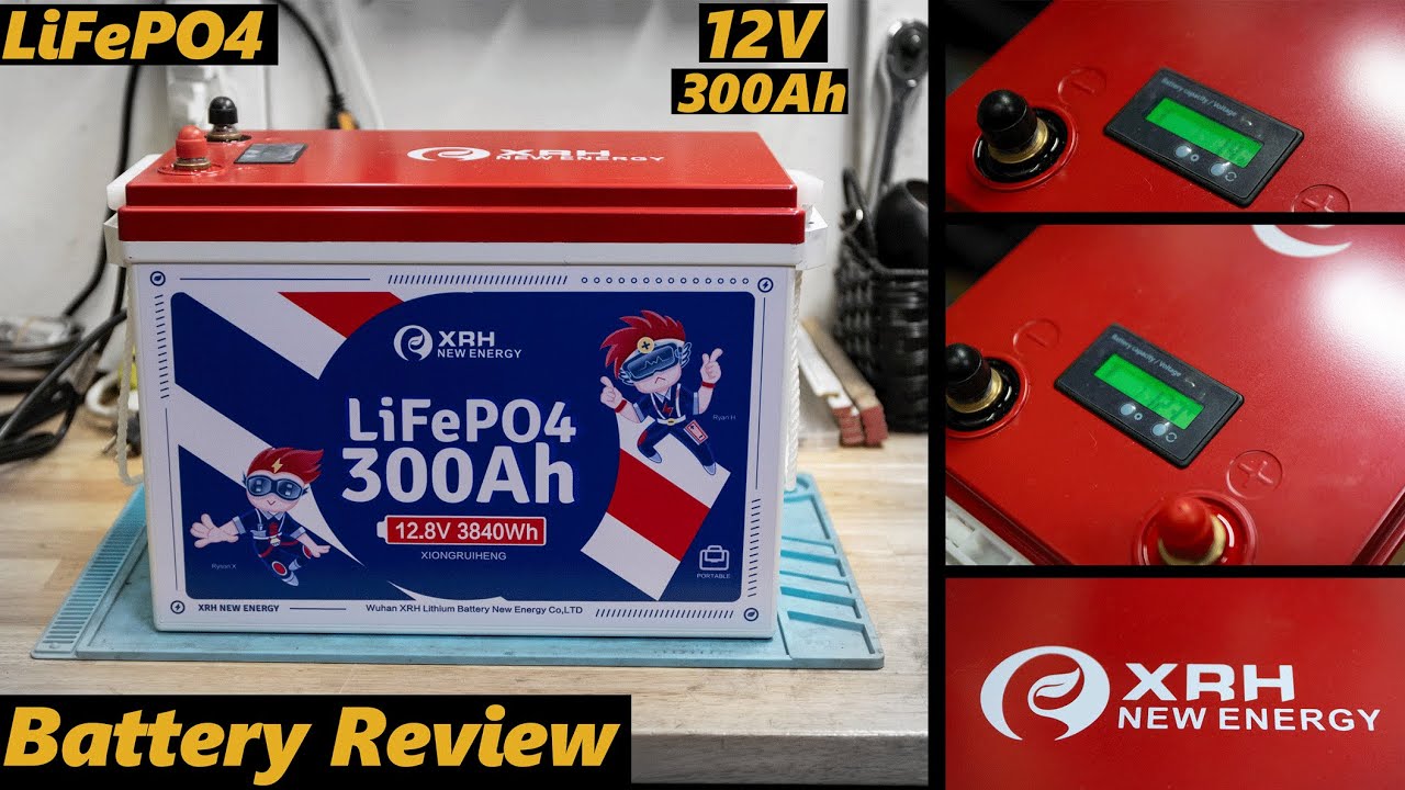Высококачественный аккумулятор LiFePO4 XRH 12 В 300 А&middot;ч без температурной защиты