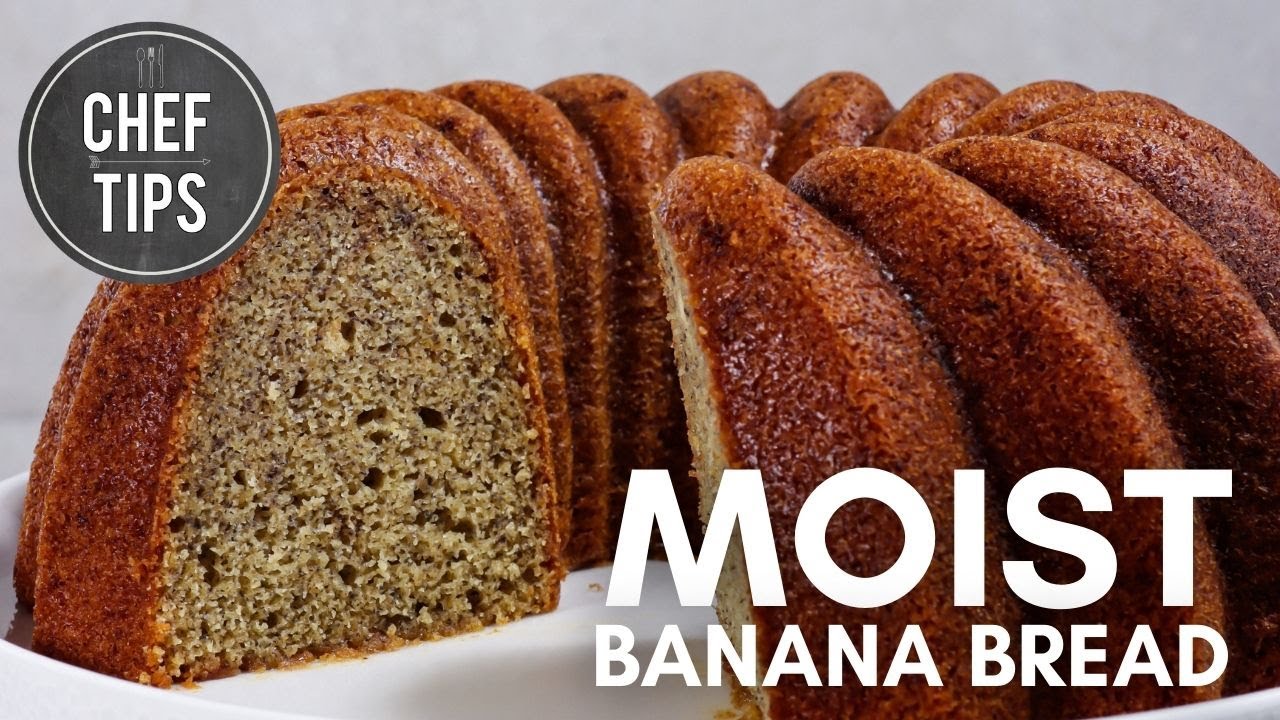 Moist Banana Bread Recipe