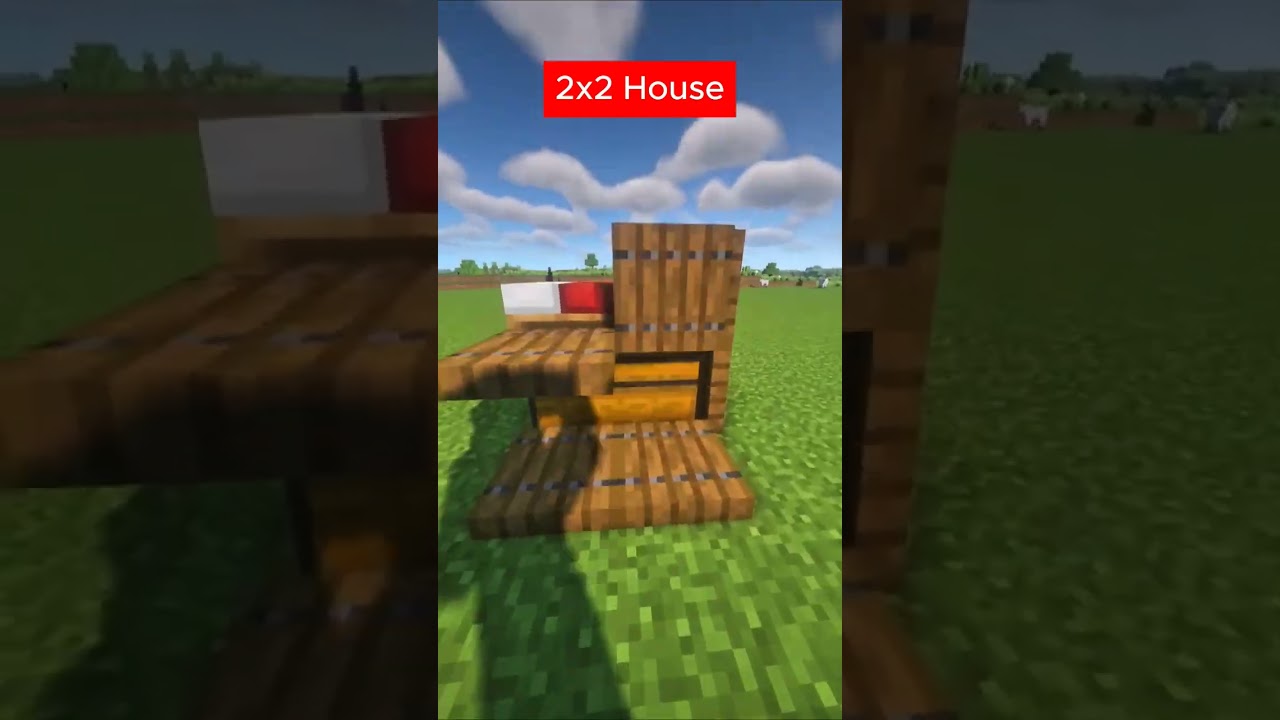 2x2 House in Minecraft  
