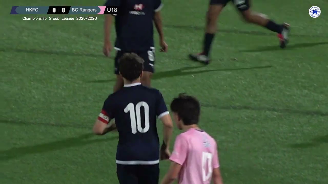 【Highlights】HKFC vs BC Rangers - PYL (U18 Championship Group)