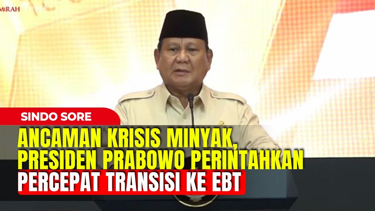 Antisipasi Gejolak Harga Minyak Dunia, Presiden Instruksikan Penghematan BBM | Sindo Sore | 15/03