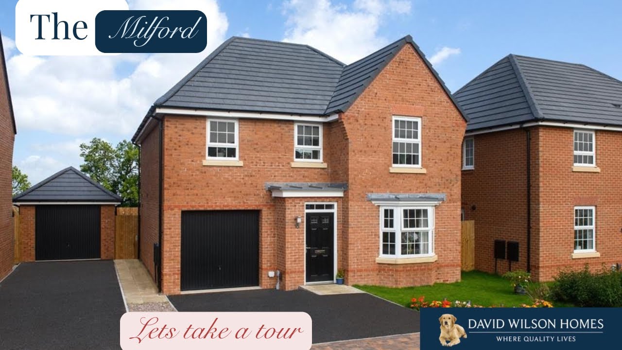 STUNNING😍 NEW HOME 4Bed New Build | Inside David Wilson Homes The Milford