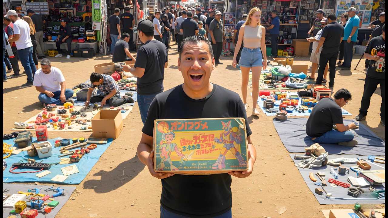 NO PUEDO CREER que NADIE los COMPRÓ JUGUETES VALIOSOS casi REGALADOS en el TIANGUIS