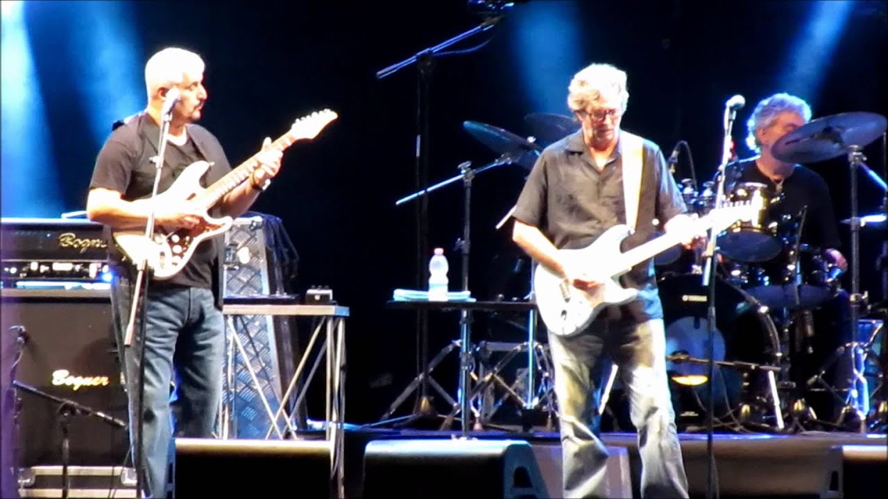 Pino Daniele + Eric Clapton - Quando  &  Jam Session (Live cave de' tirreni)