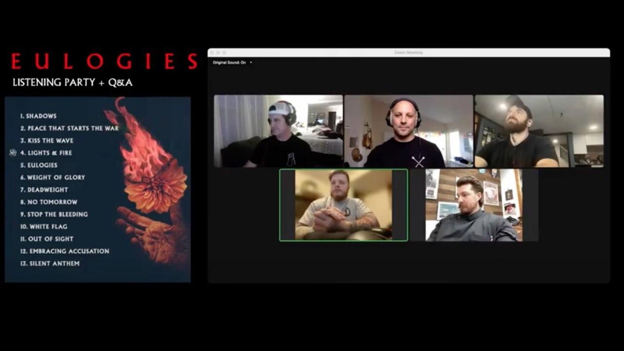 Wolves At The Gate 'Eulogies' Listening Party + Q&A