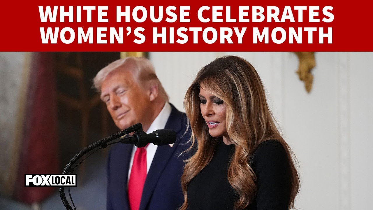 FULL: President Trump, First Lady celebrate Women's History Month