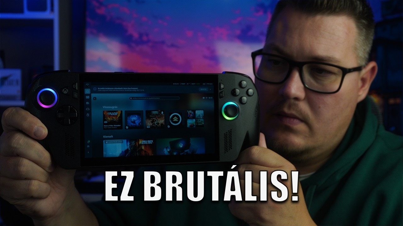 MEGJÖTT AZ ÚJ XBOX! BRUTÁLIS MIRE KÉPES! ROG XBOX ALLY X