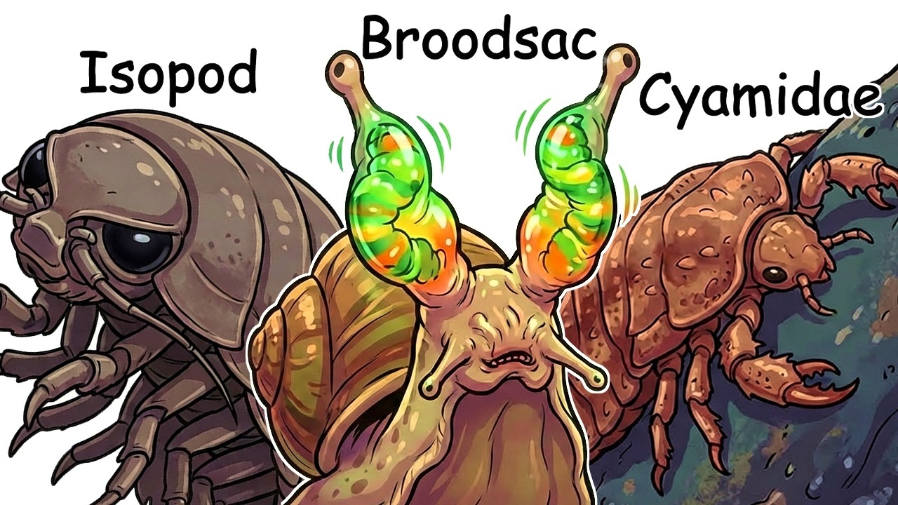 SCARIEST Parasites That Controls Sea Animals Explained in 13 Minutes