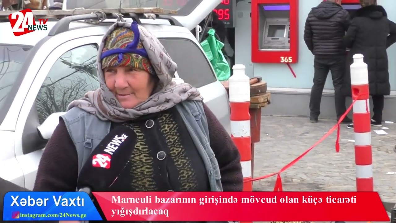 Marneuli bazarının girişində mövcud olan küçə ticarəti yığışdırlacaq