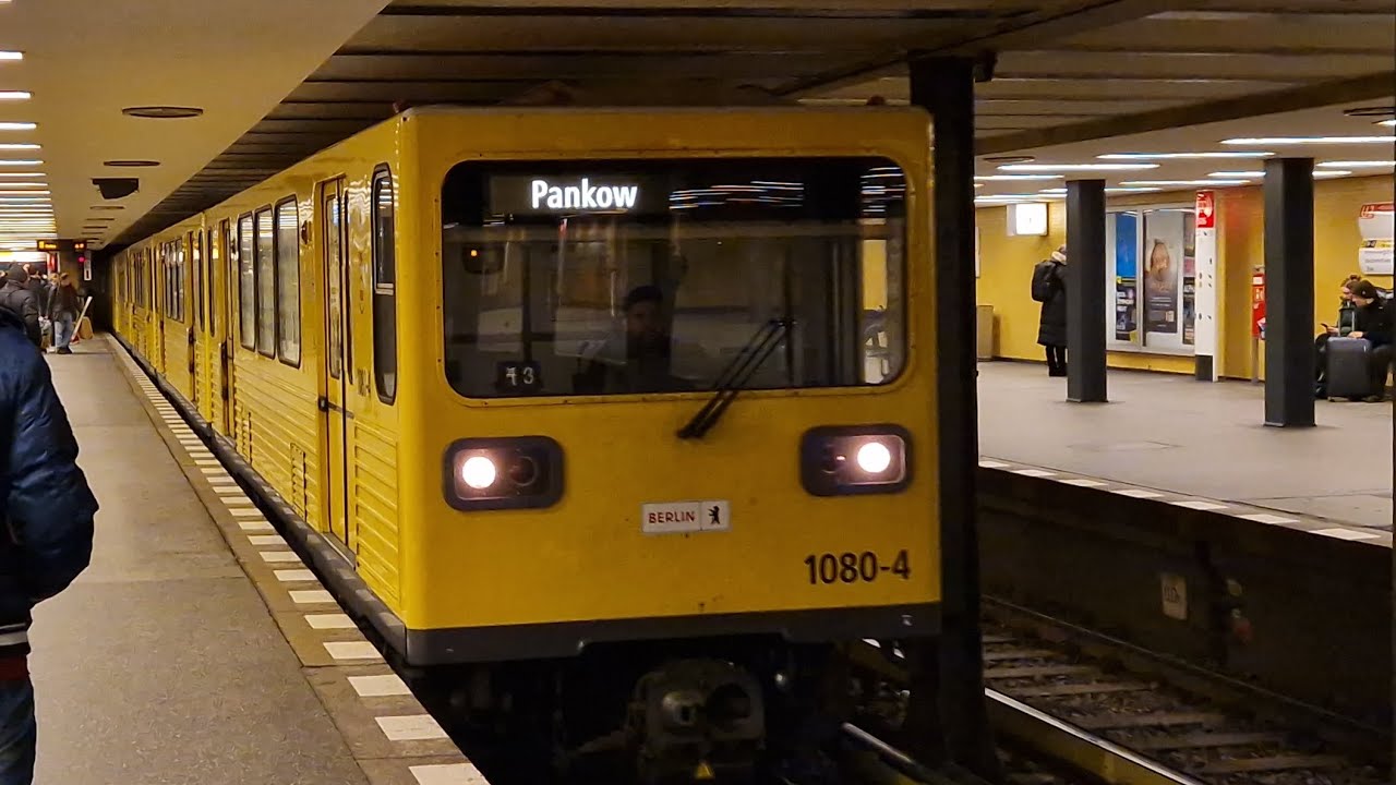U-Bahn Berlin | Mitfahrt in der U2 von Zoologischer Garten bis Pankow im GI/1E 1080-2