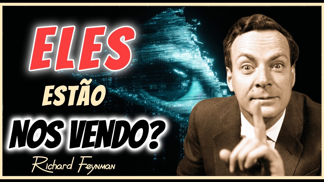 O que Richard Feynman SABIA sobre a 4ª Dimensão que a ciência esconde de você