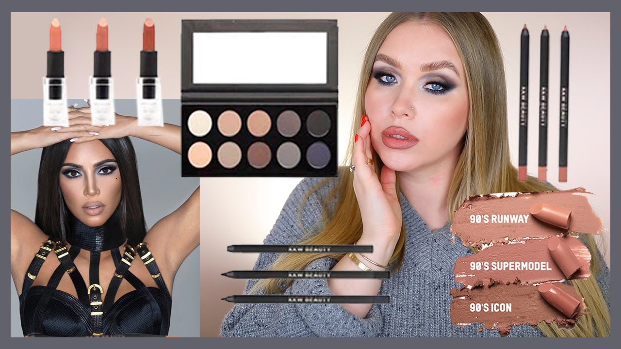 Новая коллекция KIM KARDASHIAN KKW beauty I Привет 90е!))) I 4 МАКИЯЖА