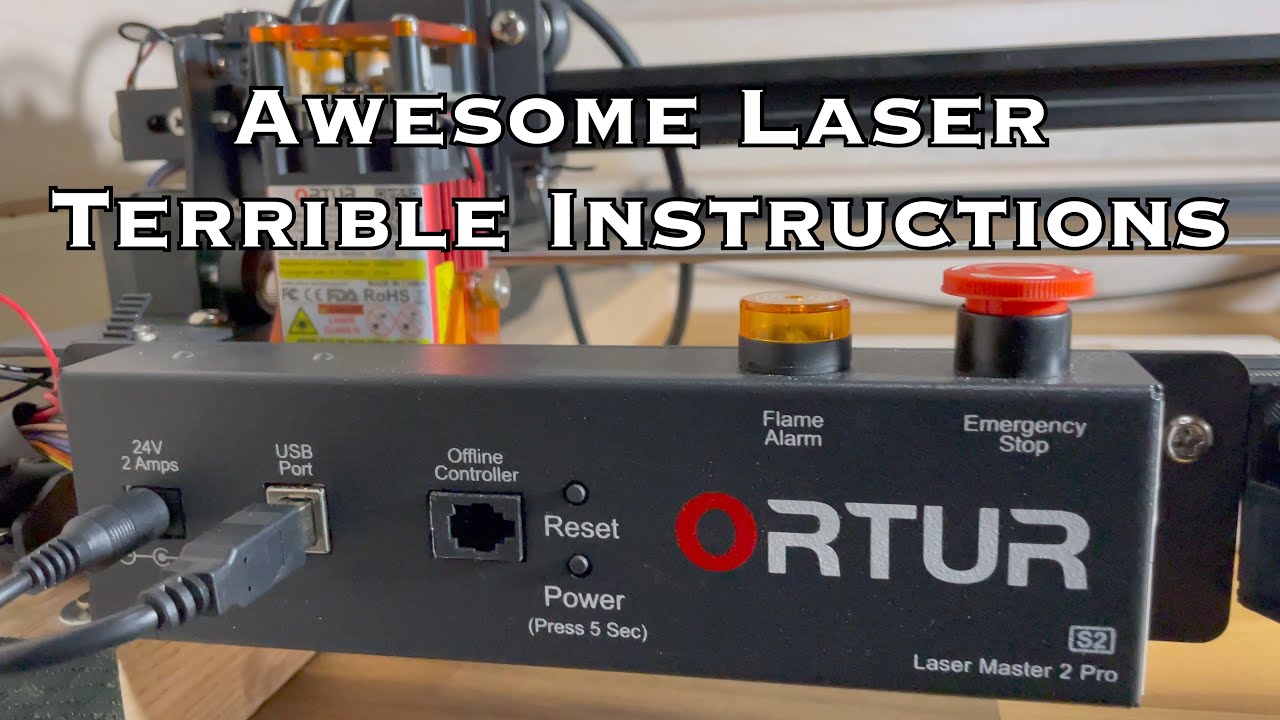 Ortur Laser Master 2 Pro S2: Unboxing and Assembly
