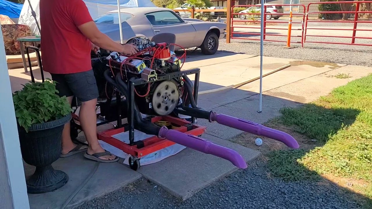 Small Block Chevy 283 60 over Power Pak Heads Summit 1103