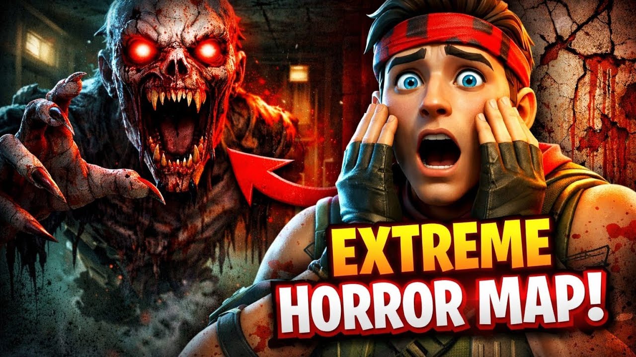 Allein in dieser Fortnite Horror Map... (Late night)