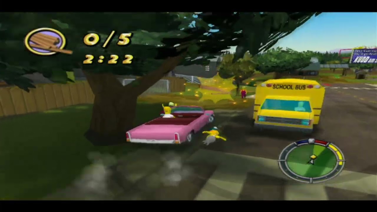 VOLTEI PARA SPRINGFIELD! 😱 | The Simpsons Hit & Run Gameplay