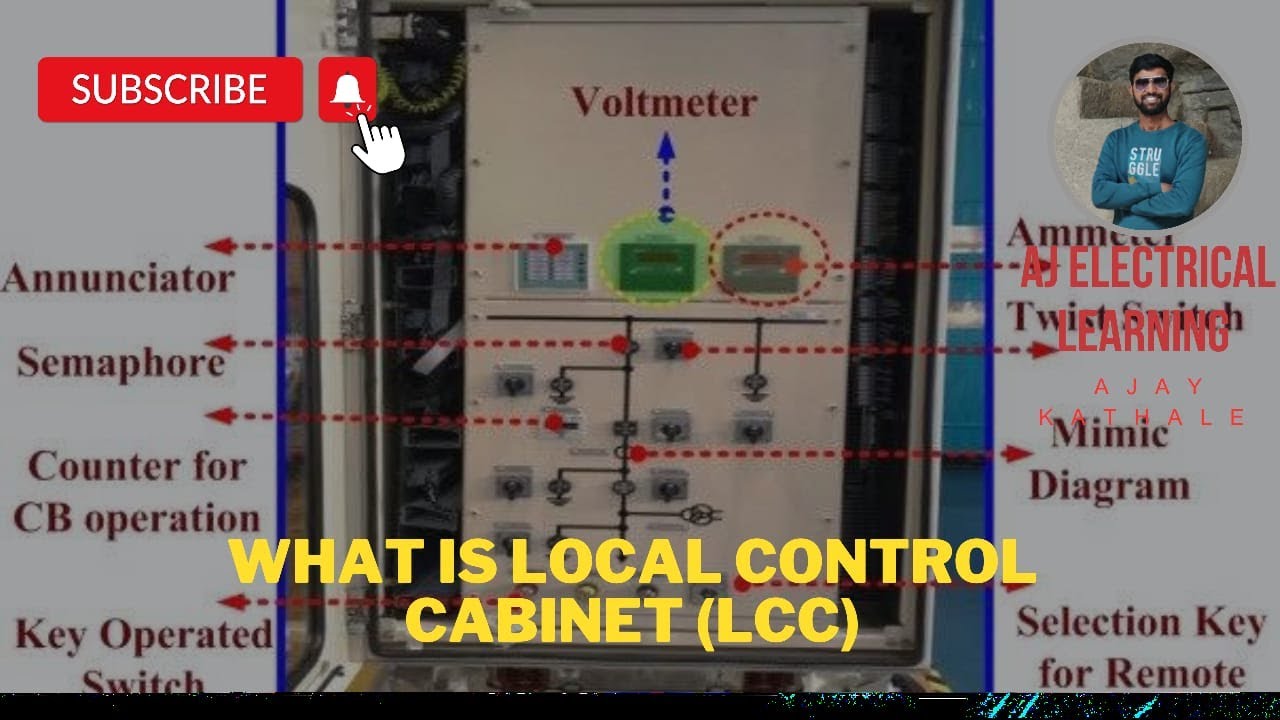 Local control cabinet (LCC) #LCC #What_is_LCC #Control panel #GIS panel # Introduction of LCC