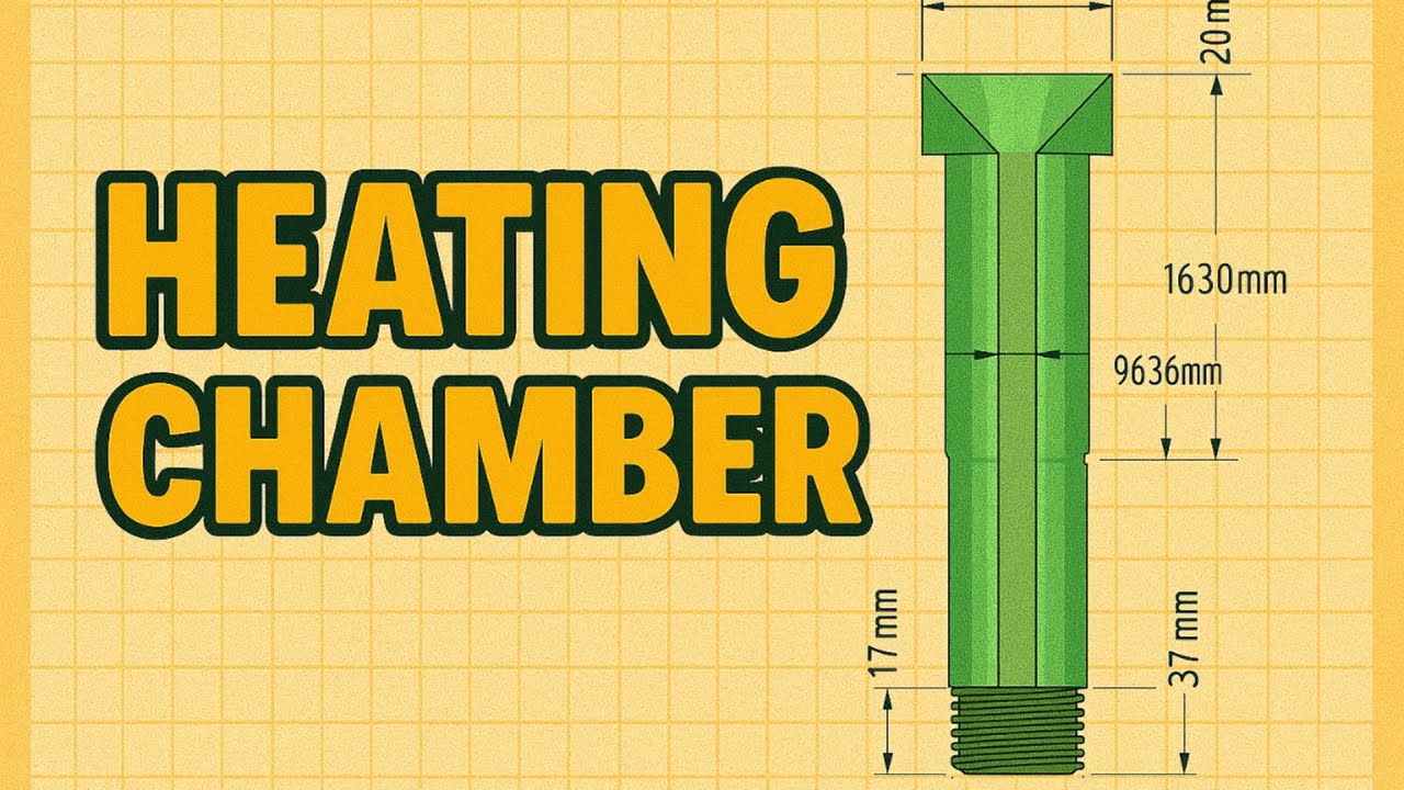 DIY | Plastic injection machine | Heating Chamber | Part 3