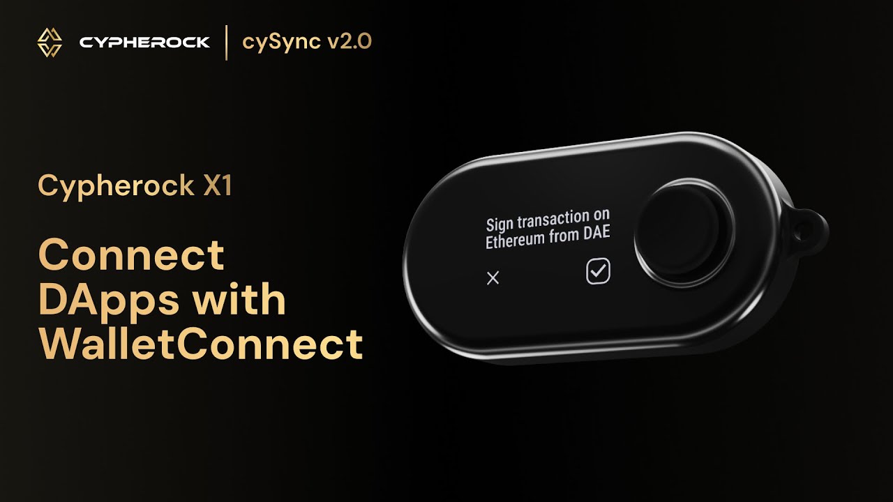 How to Interact With DApps & Manage DeFi Positions Using Cypherock X1 and WalletConnect