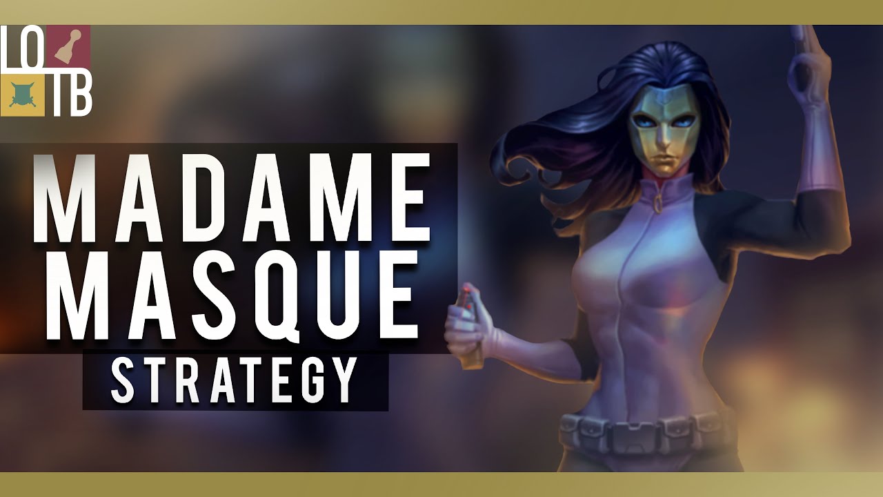 First look at MADAME MASQUE - Mischief and Malice - Marvel Villainous